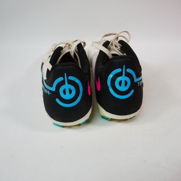 Nike Legend 9 Club FG/MG Soccer Cleats Men Size 6/Women Size 7.5 White/Blk/Blue - Picture 5 of 10